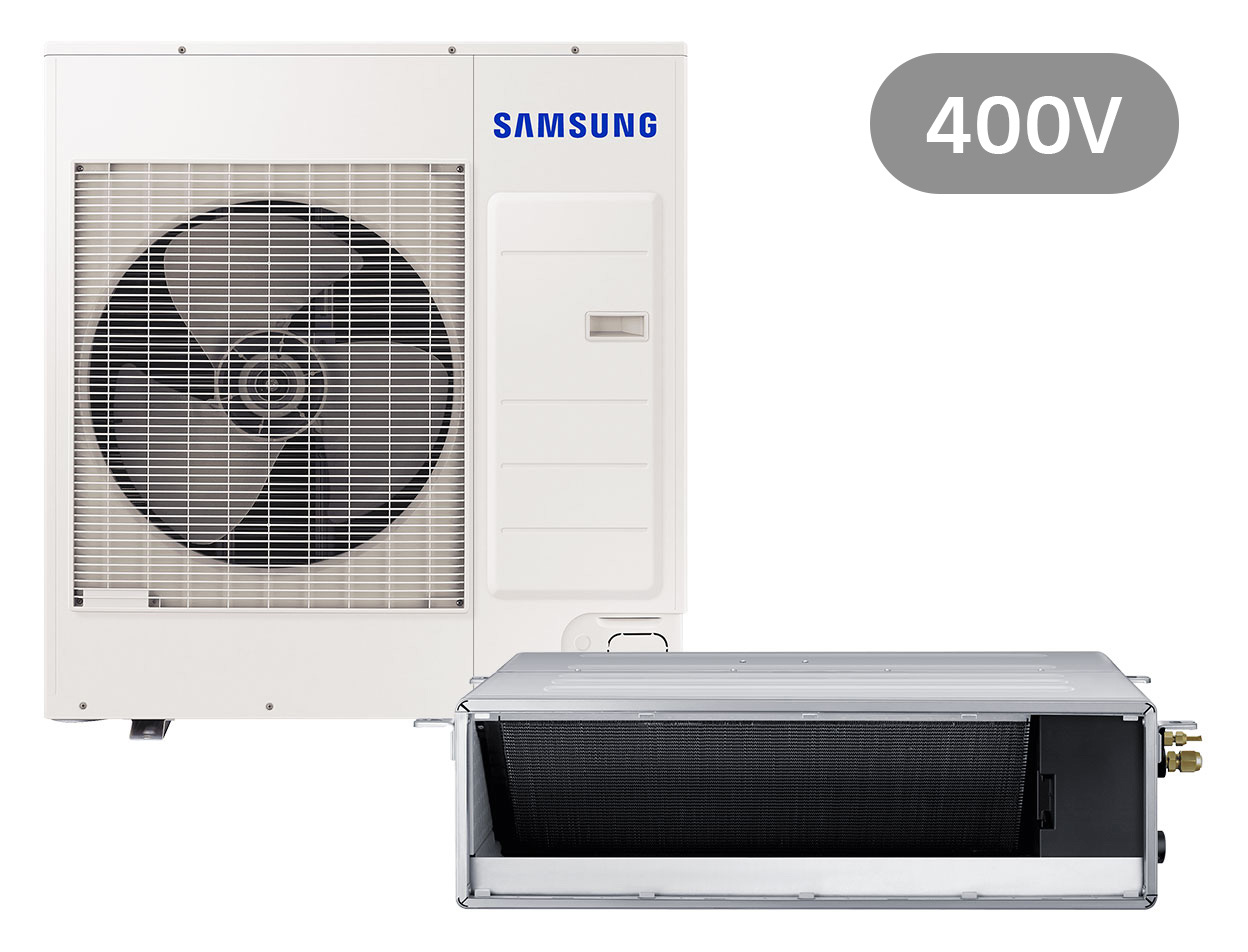 BAC Kanaleinbaugerät Set Kühlen 13.4 kW | Heizen 15.5 kW AC140RNMDKG 400V