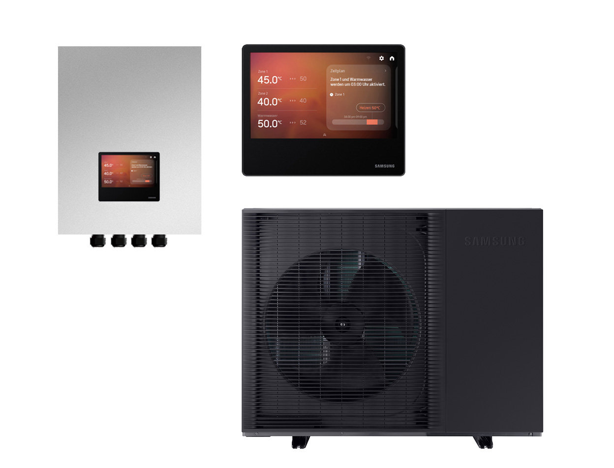 Mono HT Quiet 12 kW mit Regeleinheit inkl. AI-Home Touch Display