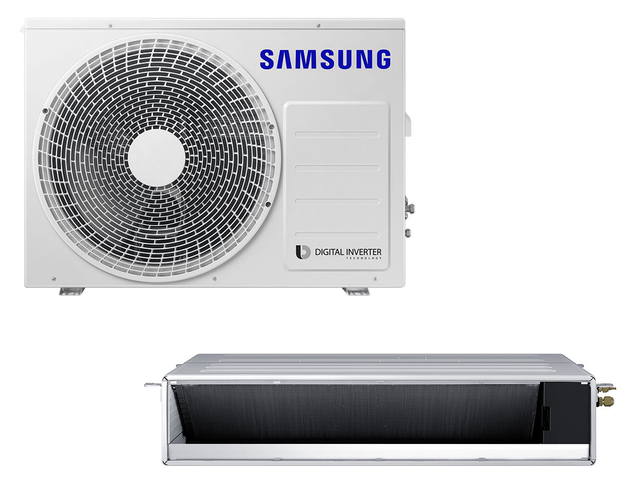 BAC superfl. Kanaleinbaugerät Set Kühlen 5.0 kW | Heizen 6.0 kW AC052BNLDKG