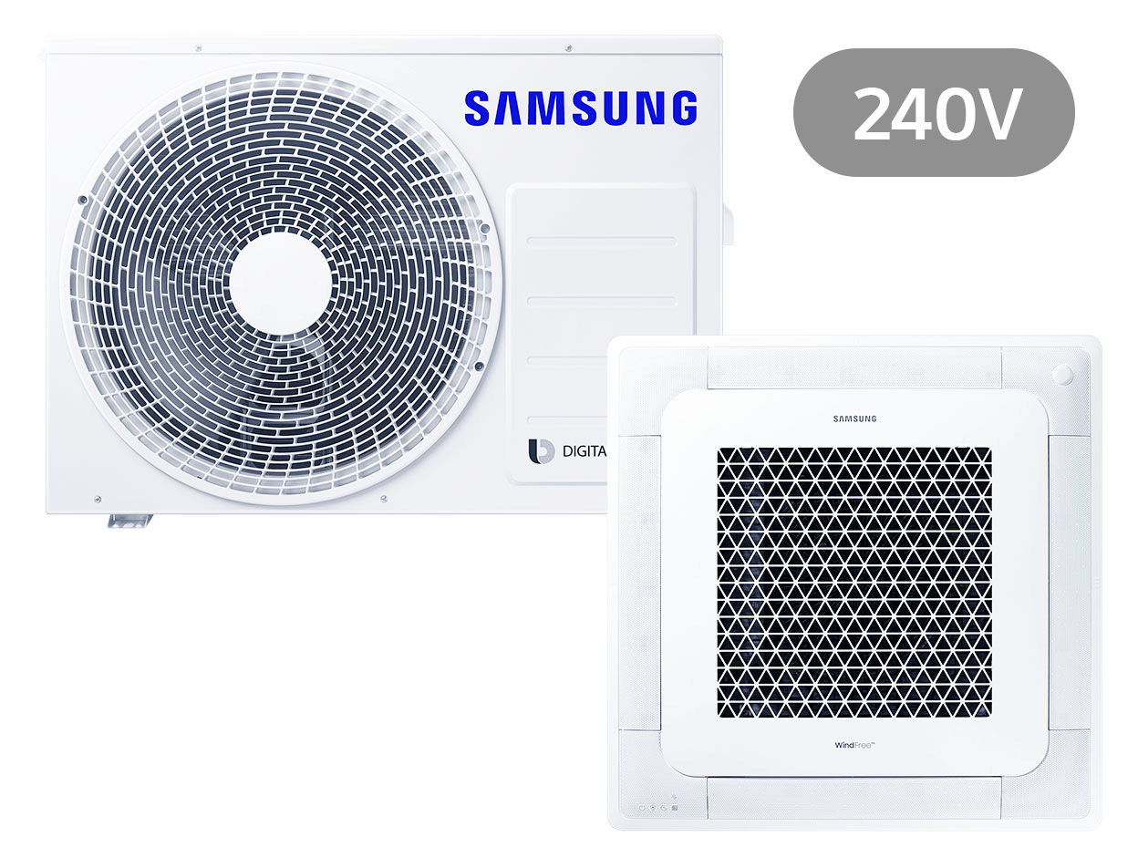 BAC Deckenkassette Wind-Free Set Kühlen 5.0 kW | Heizen 6.0 kW AC052BN4PKG